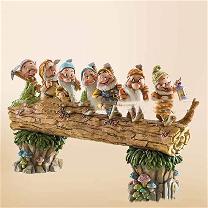 Seven Dwarfs Garden Decor Ornament