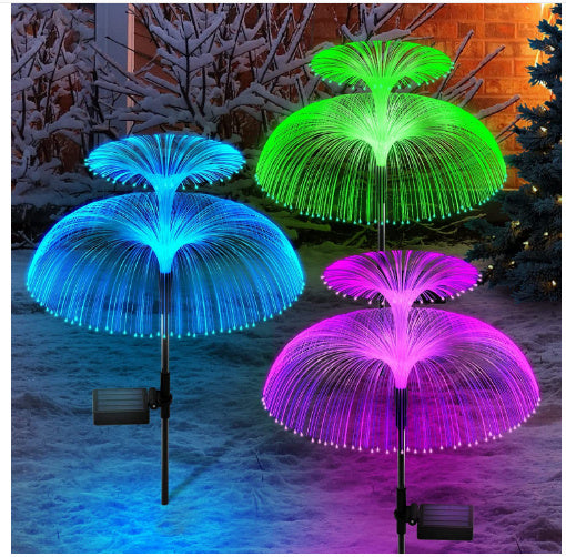 Solar Colorful LED Jellyfish Light