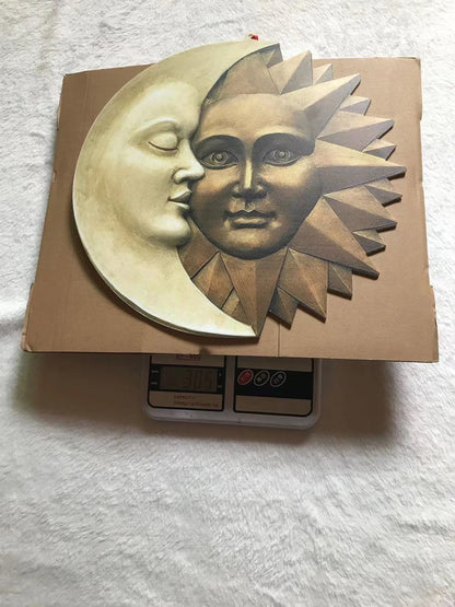 Creative Sun And Moon Outdoor Wall Pendant