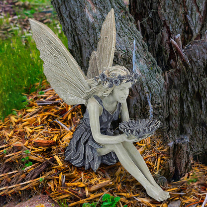 Fairy Sitting Garden Statue Ornament