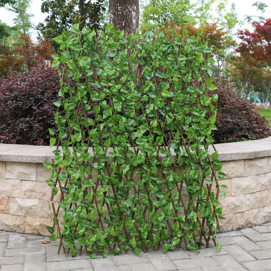 Garden Decoration Leaves Fence