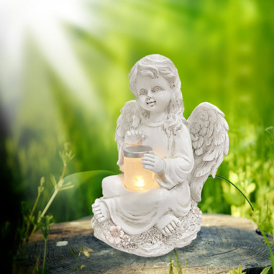 Garden Girly Angel Ornament