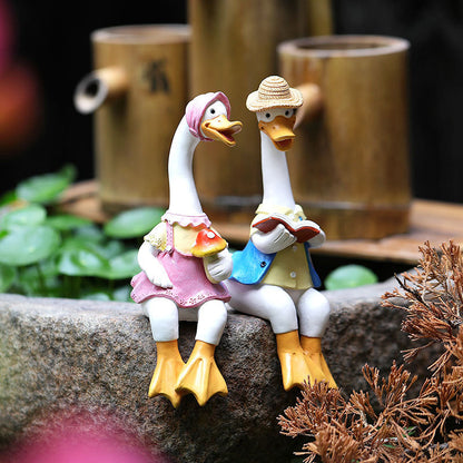 Outdoor Garden Resin Chicken Ornaments