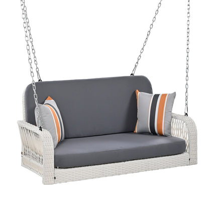 Porch Swing 2 Seater Hanging Bench With Chains