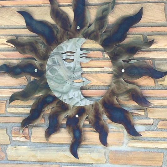 Outdoor Metal Sun Iron Craft