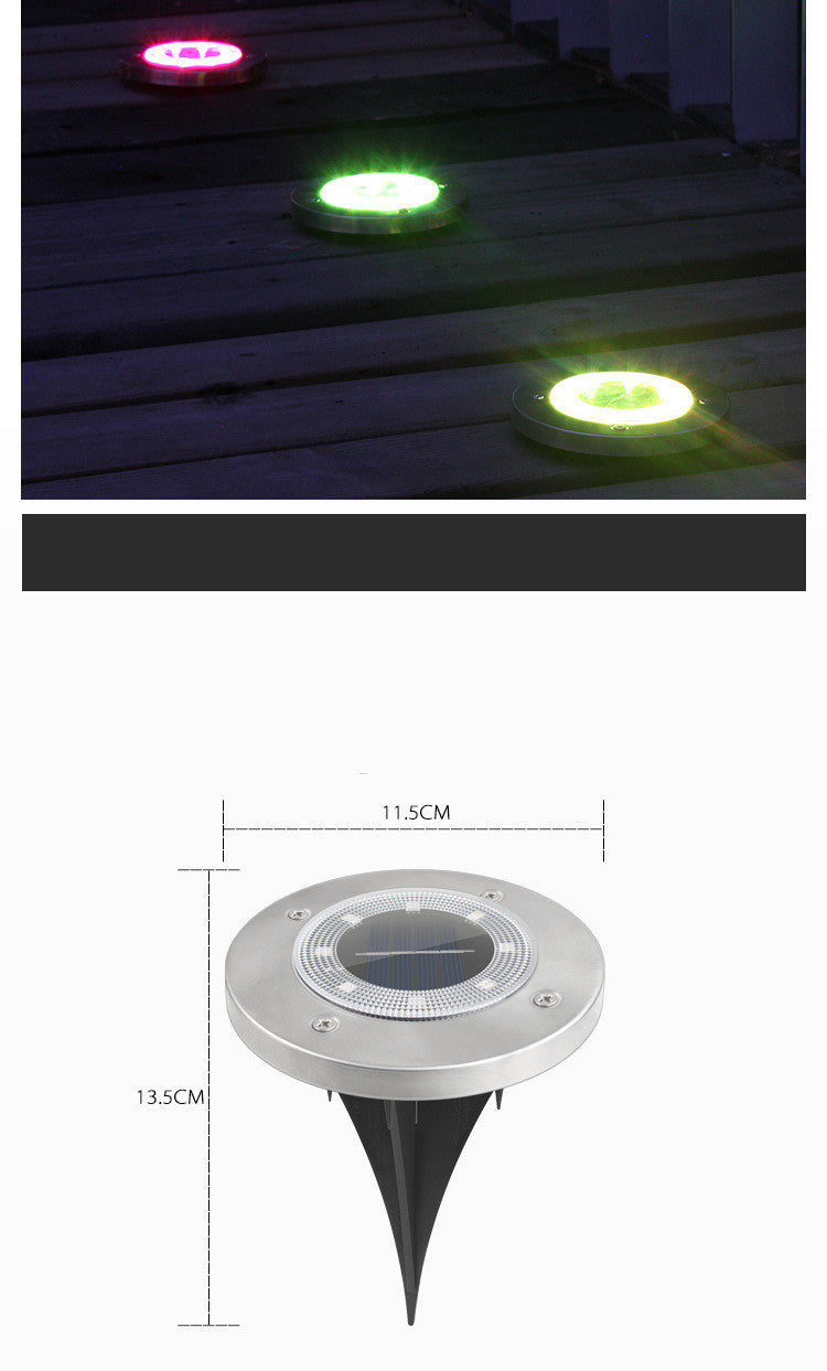 Outdoor Solar Lawn Underground Light