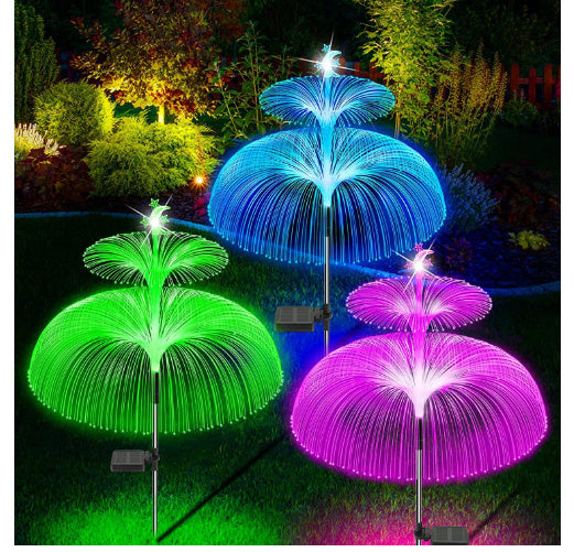 Solar Colorful LED Jellyfish Light