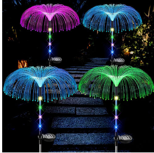 Solar Colorful LED Jellyfish Light