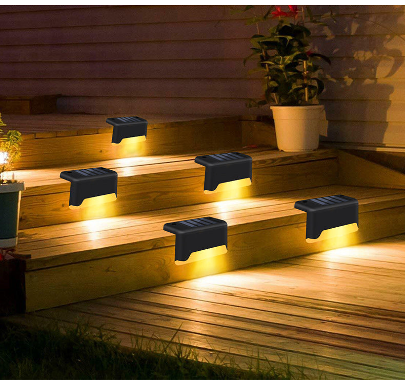 Outdoor Solar Courtyard Stair Light