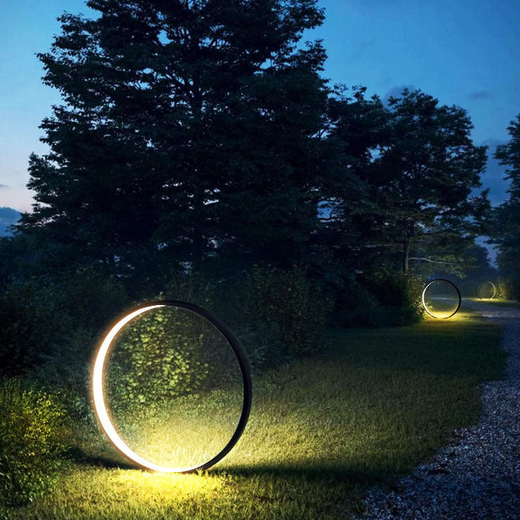 Round Ring Courtyard Lawn Lamp