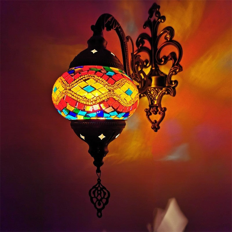 Aisle Corridor Balcony Iron Wall Lamp