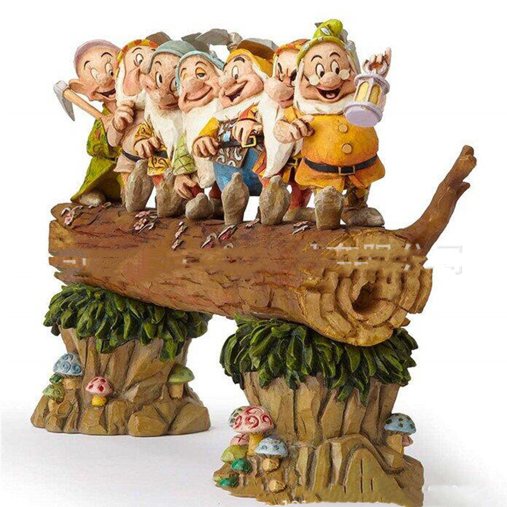 Seven Dwarfs Garden Decor Ornament