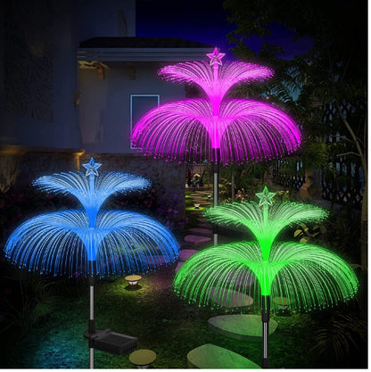 Solar Colorful LED Jellyfish Light