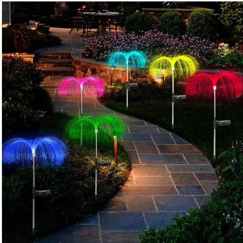 Solar Colorful LED Jellyfish Light