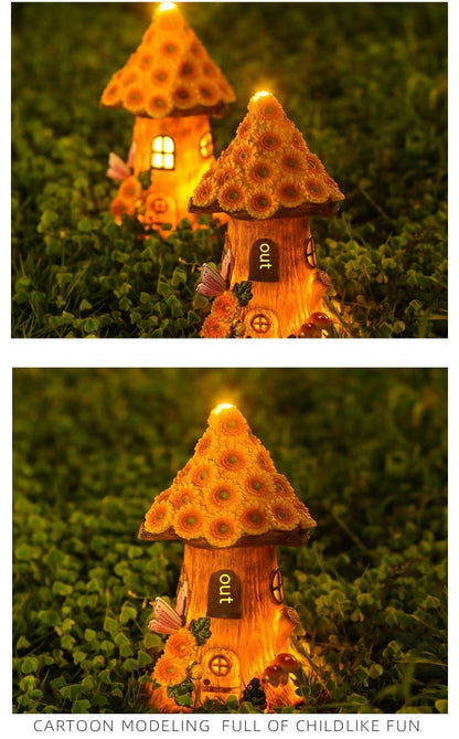 Resin Decoration Solar Lamp