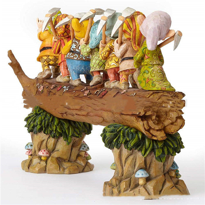 Seven Dwarfs Garden Decor Ornament